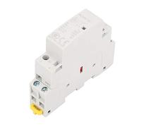 Contacteur AC 2P 16A 24V 1NO 1NC, interrupteur électrique domestique à économie d'énergie monté sur rail DIN, à faible bruit, pour appareils ménagers et équipements industriels
