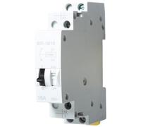 Contacteur AC Domestique 16A 2NO Relais D'impulsion AC230/DC110V 2 Pôles Bidirectionnels, Montage Sur Rail DIN 35 mm Normalement Ouvert