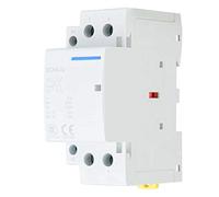 Contacteur AC domestique 2P 32A, contacteur AC à montage sur Rail DIN à faible consommation d'énergie, contacteur AC 2NO 50/60HZ, for le contrôle électrique du bâtiment Protecteurs de fuite à la terre