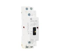 Contacteur AC domestique à commande manuelle, Type Rail Din, 2P 16A 20A 25A 2NO 220V 50/60Hz