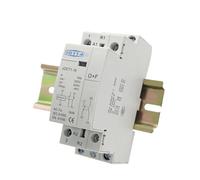 Contacteur AC domestique sur Rail Din, 2P 16A/20A/25A 220V/230V 50/60Hz, 1NO 1NC/2NO/2NC for maison intelligente(Accessory 1NO 1NC)