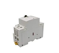 Contacteur Ac Domestique TContacteur Modulaire À Ca De Ménage De Rail De 2P 32A 63A Ca 220V 230V 50/60Hz Din Avec Le Commutateur Manuel De Poignée De Commande 2NO Ou 2NC Ou 1NO 1NC (Size : 220V 32A 2