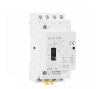 Contacteur AC GYHC-25M 4P 25A 4NO ou 2NO2NC 220V/230V 50/60HZ for rail DIN, 1 pièce(4P 25A 2NO2NC 220V)