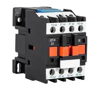 Contacteur AC JZC4-22 AC24/36/110/220/380 V, bobine 50/60 Hz, 20 A, 3 pôles, 2 NO, 2 NC, relais intermédiaire(AC110V Coil)