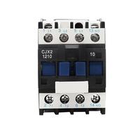 Contacteur AC LC1D CJX2-1201 12A NO contacteur triphasé DIN RailAC 24V 36V 110V 220V 380V(CJX2-1210 AC24V)