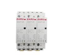 Contacteur AC modulaire domestique monté sur Rail Din, 2P 16A 20A 25A 1NO 1NC 2NO 2NC AC 220V 230V 50/60Hz(2P 16A 1NO 1NC)