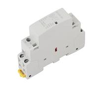 Contacteur AC pour la maison Relais de rail DIN 230 V, 7 A (Ac-7B) Modularisation compacte Protection AC avec 1 fermeture, 1 ouvreur, 2 P, 20 A, pour applications ménagères, sans