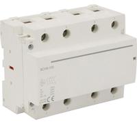 contacteur AC rail DIN 4P 4NC 100A 50/60HZ Faible consommation d'énergie (AC230V)