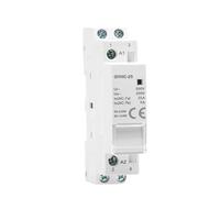 Contacteur AC sur rail DIN 16A 20A 25A 32A 40A 63A, bobine 220V 230V, interrupteur de commande d'alimentation domestique modulaire avec contacts NO NC pour la distribution électrique(2P 16A 1NO1NC)