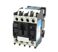 Contacteur AC triphasé 660V 20A, 3P normalement fermé, montage sur rail DIN, bobine 24V CJX2-1201