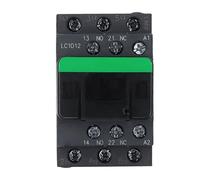 Contacteur CA 1NO 1NC 12 A 380 V, contrôleur de Commutation de Circuit Basse Tension, Contacts en Alliage d’Argent avec Bobine en cuivre, boîtier en PC ignifugé pour équipements de (Tension de Bobine