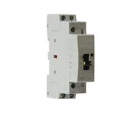 Contacteur ca 220V Rail Din modulaire monophasé 16A 25Aélectrique 230V électronique silencieux(BCH8-16M,2NO,24V)