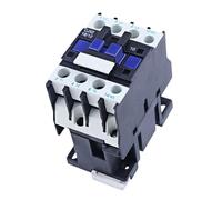 Contacteur CA CJX2-3210 CJX2-3201 32 A 3 phases 3 pôles NO Tension de bobine 380 V 220 V 110 V 36 V 24 V 50/60 Hz Montage sur rail DIN 3P + 1 NO / 3P + 1 NC(110V CJX2-3210 1NO)