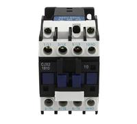 Contacteur CA CJX2-D1810, contacteur magnétique LC1-D18A, tension de bobine 220 V/380 V/24 V/110 V/36 V/48 V, tension de bobine r 18 A, montage sur rail DIN, 3 pôles + 1 contact à fermeture (NO)(36v)