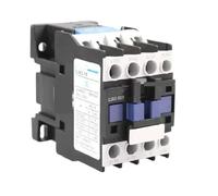 Contacteur CA CJX2 LC1, tension de bobine triphasée 380 V, 220 V, 110 V, 36 V, 24 V, rail DIN 1 NO, 1 NC, LC1D 9 A, 12 A, 18 A, 25 A, 32 A, 40 A, 50 A, 65 A(CJX2-1801,380 V)