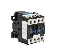 Contacteur CA CJX2 LC1, tension de bobine triphasée 380 V, 220 V, 110 V, 36 V, 24 V, rail DIN, 1 NO, 1 NC, LC1D, 9 A, 12 A, 18 A, 25 A, 32 A, 40 A, 50 A, 65 A(CJX2-3210,380V)