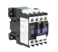 Contacteur CA CJX2 LC1, tension de bobine triphasée 380 V, 220 V, 110 V, 36 V, 24 V, rail DIN 1 NO, 1 NC, LC1D 9 A, 12 A, 18 A, 25 A, 32 A, 40 A, 50 A, 65 A(CJX2-0901,24V)