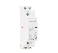 Contacteur ca de Type Rail Din 2P 16A 20A 25A 2NC 2NO 1NO1NC 50/60Hz, contacteur domestique automatique, 1 pièce Interrupteur automatique (Color : 2p 20a 2nc 220v)