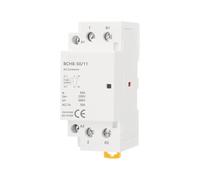 Contacteur CA domestique BCH8-50/11 50 A, charge 1 NO 1 NC, 24 V/110 V/230 V, contacteur CA automatique, 2 pôles, contrôle de circuit universel(1NO1NC_AC 110V)