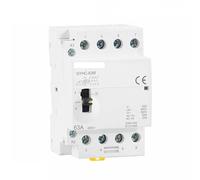 Contacteur CA GYHC-63M 4P 40A 63A 2NC 2NO ou 4NO 220V/230V 50/60HZ Rail DIN 1 pièce(4P 40A 4NO 220V)