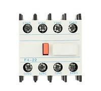 Contacteur ca LADN22 Schakelaar F4-22 2 NO 2 NC Bloc auxiliaire adapté au Mode de Choc électrique pour contacteur ca CJX2