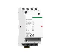 Contacteur CA modulaire 4P 16A 20A 25A 32A 40A 63A CT1 50/60HZ 35mm rail DIN Contacteur CA domestique 4NO(20A4P)