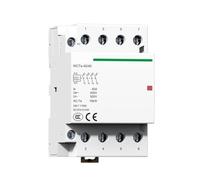 Contacteur CA modulaire 4P 16A 20A 25A 32A 40A 63A CT1 50/60HZ 35mm rail DIN Contacteur CA domestique 4NO(40A4P)