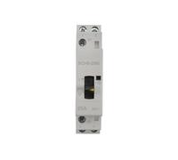 Contacteur CA Modulaire avec Commande Manuelle pour Interrupteur, Montage sur Rail DIN, 2P 2NO 25A 220V/230V 50/60HZ pour Maison Connectée (DIY)