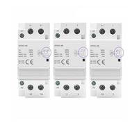 Contacteur ca sur Rail Din 2P 40A 63A 2NO 2NC 1NO1NC, 1 pièce, à usage domestique ou for le chargement de Pile(2P 40A 2NC)