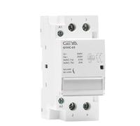 Contacteur ca sur Rail Din 2P 40A 63A 2NO 2NC 1NO1NC, utilisation domestique ou for charger le contacteur de Pile(2P 40A 2NO)