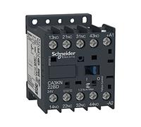 Contacteur CA3KN22MD : 4 broches NC x2 + NO x2 220VDC 10A TeSys D W : 45 mm S...