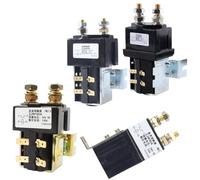 Contacteur CC 1 pièce ZJW50A 100A 200A 400A CZW50A ZJW100A SW180 Relais de puissance 1NO 12V 24V 36V 48V 60V 72V(ZJW400A,12V)