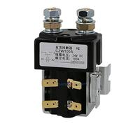 Contacteur CC 100A CZW100A ZJW100A SW80 Relais de puissance 12V 24V 36V 48V 60V 72V for voiture, chariot élévateur, batterie de navire(Coil voltage 36VDC)