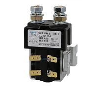 Contacteur cc 100A CZW100A ZJW100A SW80 relais de puissance 12V 24V 36V 48V 60V 72V for voiture chariot élévateur électrique navires batterie(Coil voltage 60VDC)