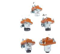 Contacteur CC 1NO ZJ50/100/200/400/600-D for voitures et systèmes de contrôle 50A 100A 200A 400A 12V 24V 72V contact normalement ouvert(ZJ200A,48V)