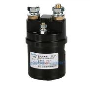 Contacteur cc 300A SDC15-300A QCC15-300A relais de puissance de démarreur 12V 24V 36V 48V 60V 72V for chariots élévateurs électriques de voiture(Coil voltage 48VDC)