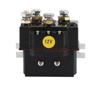 Contacteur CC 400 A 2PDT 12 V 24 V 36 V 48 V 60 V, alliage d'argent, treuil électrique for contrôler la rotation avant et arrière du moteur(12V)
