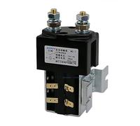 Contacteur cc CZW300A ZJW300A relais de puissance 12V 24V 36V 48V 60V 72V 96V for voiture chariot élévateur électrique navires batterie(Coil voltage 24VDC)