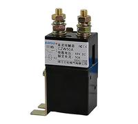 Contacteur cc CZW50A ZJW50A relais de puissance 12V 24V 36V 48V 60V 72V 96V for voiture chariot élévateur électrique navires batterie(Coli voltage 48VDC)