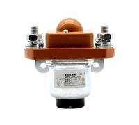 Contacteur CC MZJ-400A ZJ400A 1NO normalement ouvert 12 V 24 V 36 V 48 V 72 V SZJ400A for moteur, chariot élévateur, grue mobile électrique, véhicule, treuil de voiture(24V)