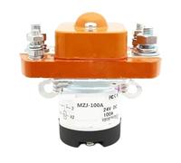 Contacteur CC MZJ100A 1NO 12 V 24 V 36 V 48 V 60 V 72 V 100 A for moteur, chariot élévateur, électromobile, voiture(24V)