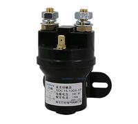 Contacteur cc SDC15-100A-HP QCC15-100A relais de puissance de démarreur 12V 24V 36V 48V 60V 72V 120V for chariots élévateurs électriques de voiture(Coli voltage 48VDC)