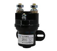 Contacteur cc SDC15-100A QCC15-100A relais de puissance de démarreur 12V 24V 36V 48V 60V 72V 120V for chariots élévateurs électriques de voiture(Coli voltage 24VDC)