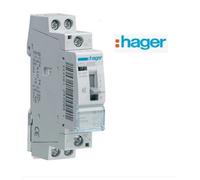 Contacteur chauffe-eau jour- nuit Silencieux - 25A - 2F - 230V Hager ETC225S