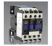 Contacteur CJX2-0910 LC1 AC.Contacteur 9A 3 phases 3 pôles Tension de bobine 38 0V 220V 110V 36V 24V 12V 50/60 Hz Montage sur rail DIN 3P + 1No.Ouverture normale Électricité industrielle contacteur