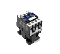 Contacteur CJX2-1810 LC1 AC 18 A triphasé tripolaire à bobine NO, tension 380 V, 220 V, 110 V, 48 V, 24 V, 50/60 Hz, montage sur rail DIN, 3P+1NO normalement ouvert(AC110V)