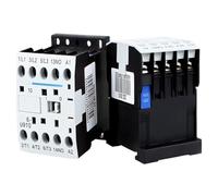 Contacteur CJX2-K1210 0910 0610 24 V 220 V 380 V 6 A 9 A 12 A AC Rail DIN 3 pôles 3 principaux 1 NO/3 principaux 1 NC Tension de bobine(NXC-06M10 AC,24V)