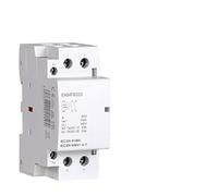 Contacteur Contacteurs modulaires ca domestiques 220V monophasé 2p 63a 2no bobine Type de rail Din EKMF-6320-230 contacteur remplacement électrique industriel