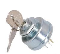 Contacteur d’allumage pour tondeuse avec 2 clés, interrupteur de démarrage 5 broches compatible MTD 725-0267/725-0267A / 925-0267/925-0267A, pour tracteur tondeuse autoporté
