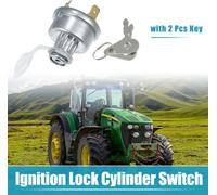 Contacteur d'allumage avec clés adapté aux modèles de tracteurs Massey Ferguson 230 231 231S 240P 240S 250 253 - Lot de 3